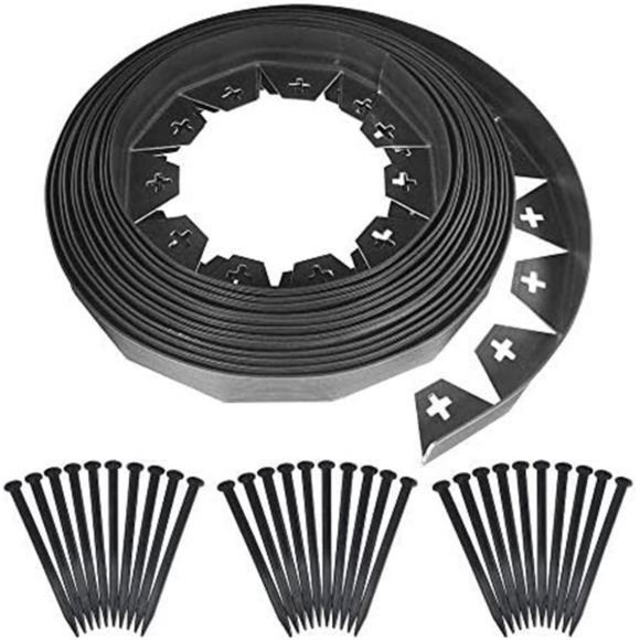 Instant Edging - 30ft No Dig Edging Kit, for Landscaping (30' Ft) - Picture 1 of 6